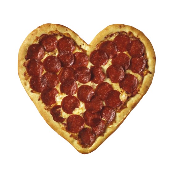 When Valentine's Day and PIzza Night meet...