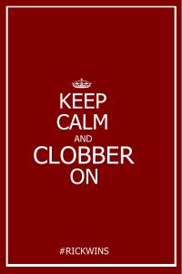 keep calm and clobber on
