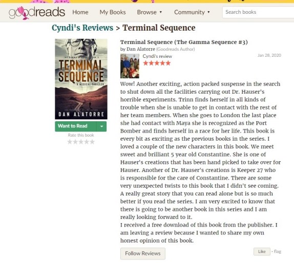 Cyndi Goodreads review